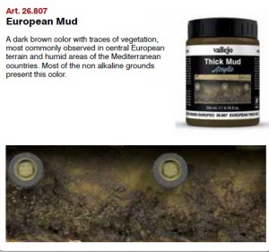 Vallejo European Thick Mud Model Paint Kit